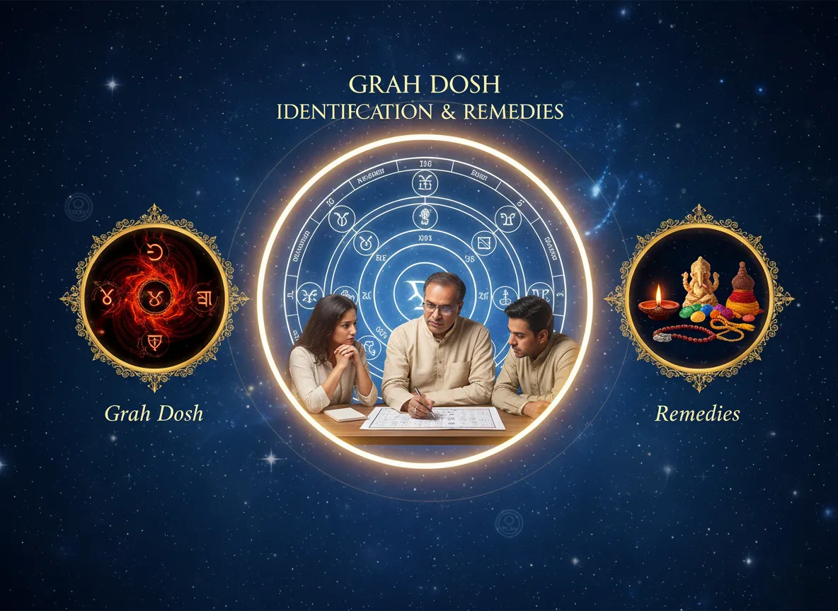 Grah Dosh Identification & Remedies Astrology