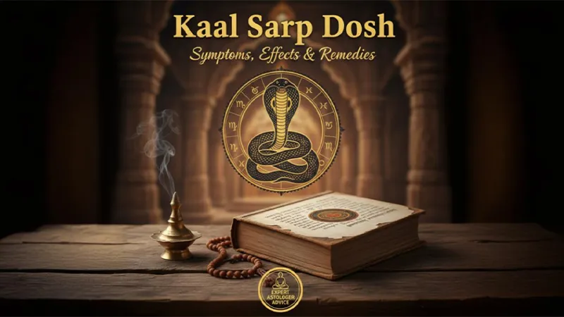 Kaal Sarp Dosh: Symptoms, Effects & Remedies – Expert Astrologer Advice