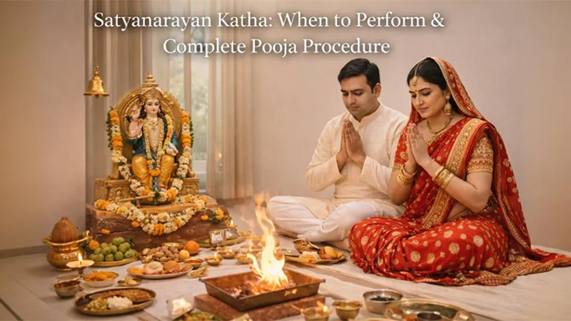 Satyanarayan Katha: When to Perform & Complete Pooja Procedure